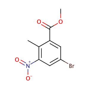 Methyl 5-bromo-2-methyl-3-nitrobenzoate,CAS No. 220514-28-3.