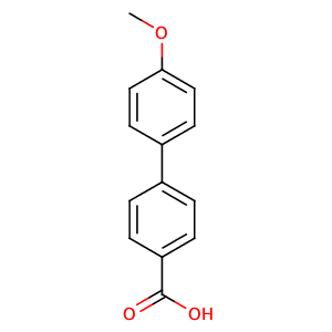 4'-Methoxy-biphenyl-4-carboxylic acid,CAS No. 725-14-4.