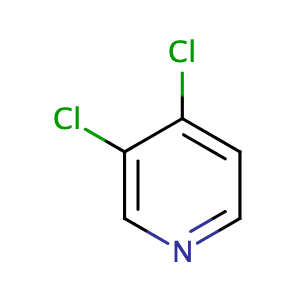 3,4-Dichloropyridine,CAS No. 55934-00-4.