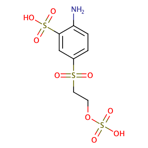 Aniline-4-beta-ethyl sulfonyl sulfate-2-sulfonic acid,CAS No. 42986-22-1.