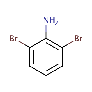 2,6-Dibromoaniline,CAS No. 608-30-0.
