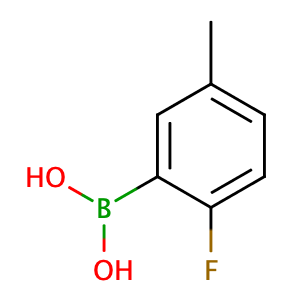 2-Fluoro-5-methylbenzeneboronic acid,CAS No. 166328-16-1.