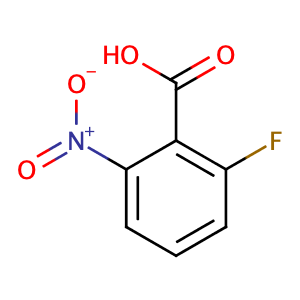 2-Fluoro-6-nitrobenzoic acid,CAS No. 385-02-4.