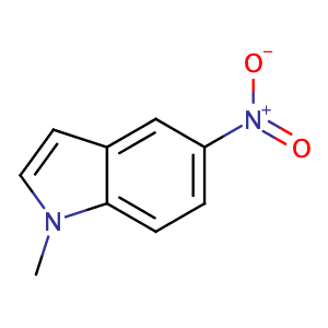 1-Methyl-5-nitroindole,CAS No. 29906-67-0.