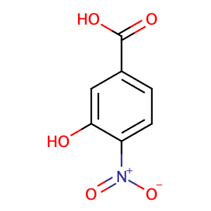 3-Hydroxy-4-nitrobenzoic acid,CAS No. 619-14-7.