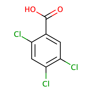 2,4,5-Trichlorobenzoic acid,CAS No. 50-82-8.