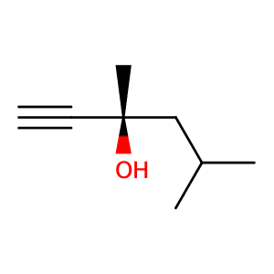 1-Hexyn-3-ol, 3,5-dimethyl-,CAS No. 107-54-0.