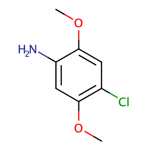 2,5-Dimethoxy-4-chloroaniline,CAS No. 6358-64-1.