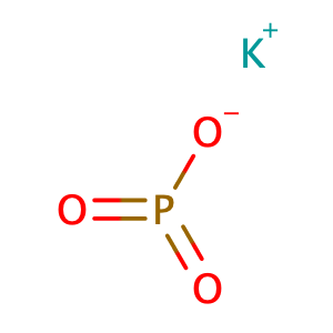 Potassium metaphosphate,CAS No. 7790-53-6.