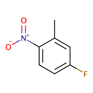 4-Fluoro-2-methyl-1-nitrobenzene,CAS No. 446-33-3.