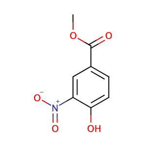 Methyl 4-hydroxy-3-nitrobenzoate,CAS No. 99-42-3.