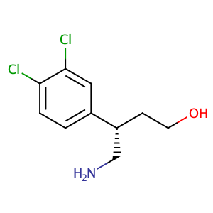 (S)-4-Amino-3-(3,4-dichlorophenyl)butan-1-ol,CAS No. 160707-16-4.