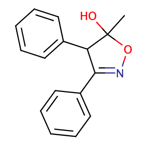 3,4-diphenyl-4-hydrido-5-hydroxy-5-methylisoxazole,CAS No. 181696-73-1.