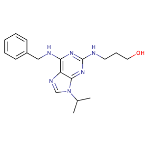 2-[(3-hydroxypropyl)amino]-6-benzylamino-9-isopropylpurine,CAS No. 189232-42-6.