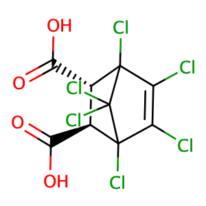 Chlorendic acid,CAS No. 115-28-6.