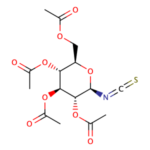 2,3,4,6-Tetra-O-acetyl-beta-D-glucopyranosyl isothiocyanate,CAS No. 14152-97-7.