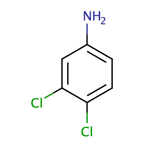 3,4-Dichloroaniline,CAS No. 95-76-1.