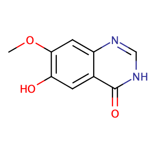 6-Hydroxy-7-methoxyquinazolin-4(1H)-one,CAS No. 179688-52-9.