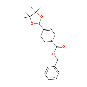 benzyl 5,6-dihydro-4-(4,4,5,5-tetramethyl-1,3,2-dioxaborolan-2-yl)pyridine-1(2H)-carboxylate,CAS No. 286961-15-7.