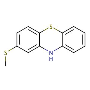 2-Methylthiophenothiazine,CAS No. 7643-08-5.