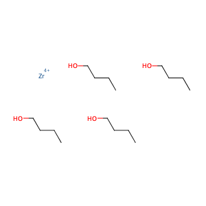 1-Butanol, zirconium(4+) salt (4:1),CAS No. 1071-76-7.