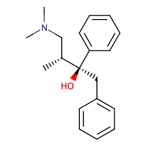 (2S,3R)-(+)-4-Dimethylamino-1,2-diphenyl-3-methyl-2-butanol,CAS No. 38345-66-3.