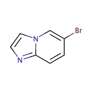 Imidazo[1,2-a]pyridine, 6-bromo-,CAS No. 6188-23-4.