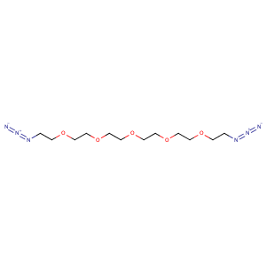 1,17-diazido-3,6,9,12,15-pentaoxaheptadecane,CAS No. 356046-26-9.