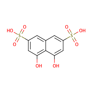 1,8-Dihydroxynaphthylene-3,6-disulfonic acid,CAS No. 148-25-4.