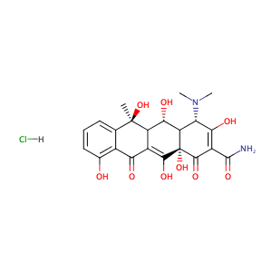 oxytetracycline hydrochloride,CAS No. 2058-46-0.