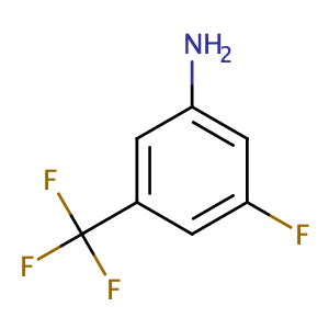 3-fluoro-5-(trifluoromethyl)aniline,CAS No. 454-67-1.