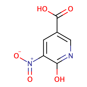 6-Hydroxy-5-nitronicotinic acid,CAS No. 6635-31-0.