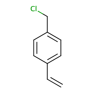 4-Vinylbenzyl chloride,CAS No. 1592-20-7.