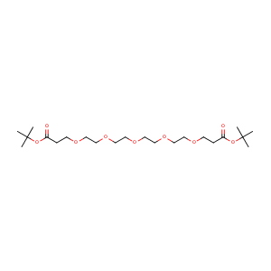 di-tert-butyl 4,7,10,13,16-pentaoxanonadecane-1,19-dioate,CAS No. 439114-12-2.