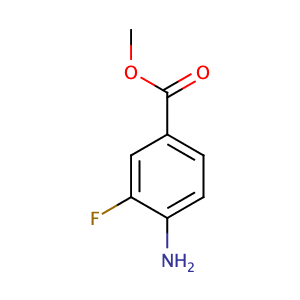 methyl 3-fluoro-4-aminobenzoate,CAS No. 185629-32-7.