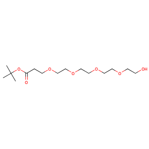 tert-butyl 1-hydroxy-3,6,9,12-tetraoxapentadecan-15-oate,CAS No. 518044-32-1.