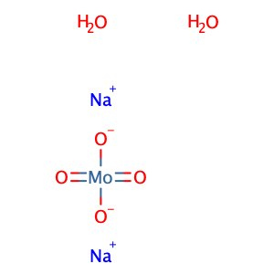 Sodium molybdate dihydrate,CAS No. 10102-40-6.