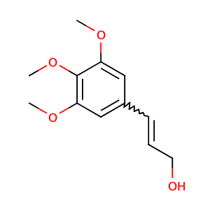 3,4,5-trimethoxycinnamyl alcohol,CAS No. 1504-56-9.