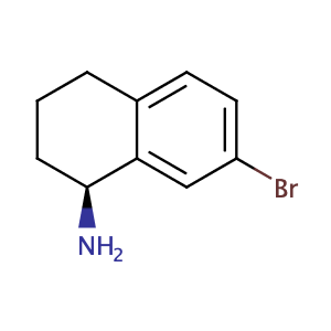 (S)-7-bromo-1,2,3,4-tetrahydronaphthalen-1-amine,CAS No. 676135-95-8.