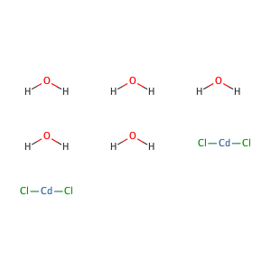 Cadmium chloride hydrate,CAS No. 7790-78-5.