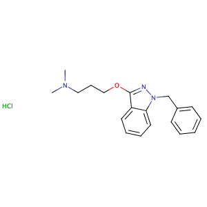 Benzidamine hydrochloride,CAS No. 132-69-4.