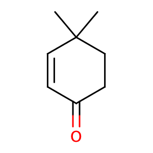 4,4-Dimethyl-2-cyclohexen-1-one,CAS No. 1073-13-8.