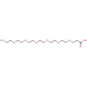 1-amino-3,6,9,12,15,18-hexaoxahenicosan-21-oic acid,CAS No. 905954-28-1.