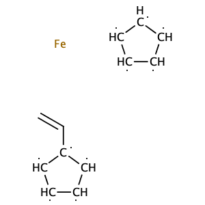 (ethenyl-η5-cyclopentadienyl)(η5-cyclopentadienyl)iron,CAS No. 1271-51-8.