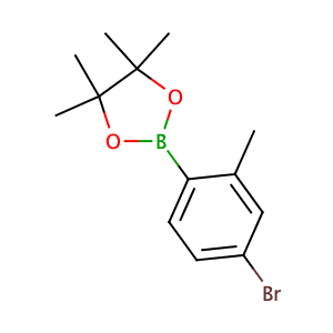 2-(4-BROMO-2-METHYLPHENYL)-4,4,5,5-TETRAMETHYL-1,3,2-DIOXABOROLANE,CAS No. 321574-04-3.