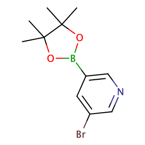 3 - Bromopyridine - 5 - boronic acid pinacol ester,CAS No. 452972-13-3.