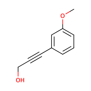 3-(3-methoxylphenyl)-2-propyn-1-ol,CAS No. 27913-19-5.