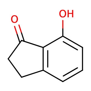 7-Hydroxy-2,3-dihydro-1H-inden-1-one,CAS No. 6968-35-0.