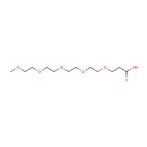 2,5,8,11,14-pentaoxaheptadecan-17-oic acid,CAS No. 81836-43-3.