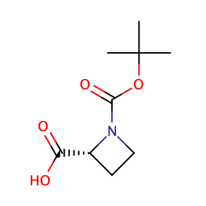 Boc-D-Azetidine-2-carboxylic acid,CAS No. 228857-58-7.